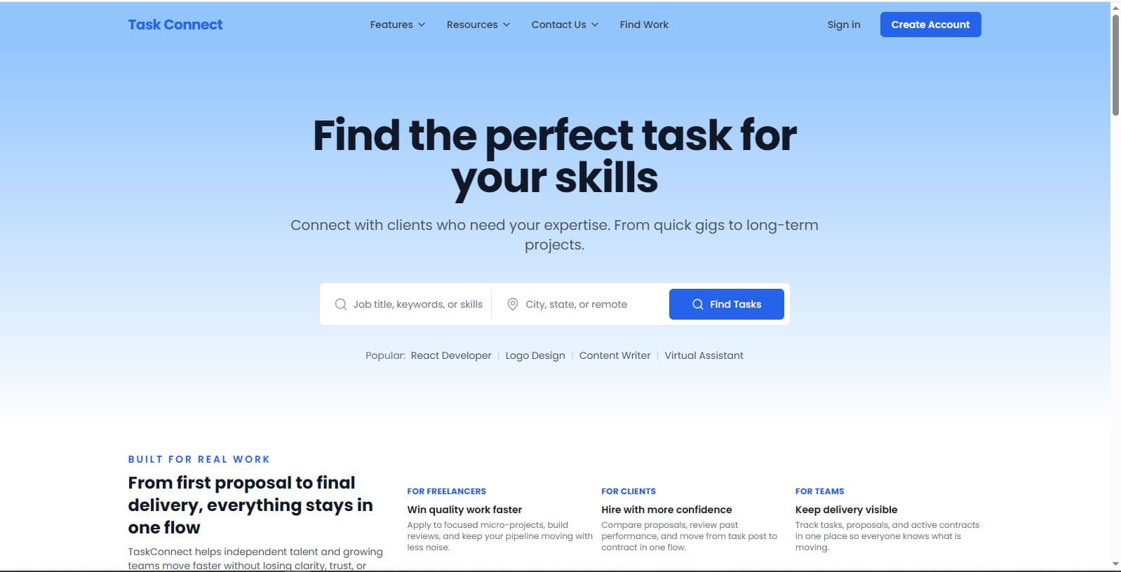 Freelancer Marketplace